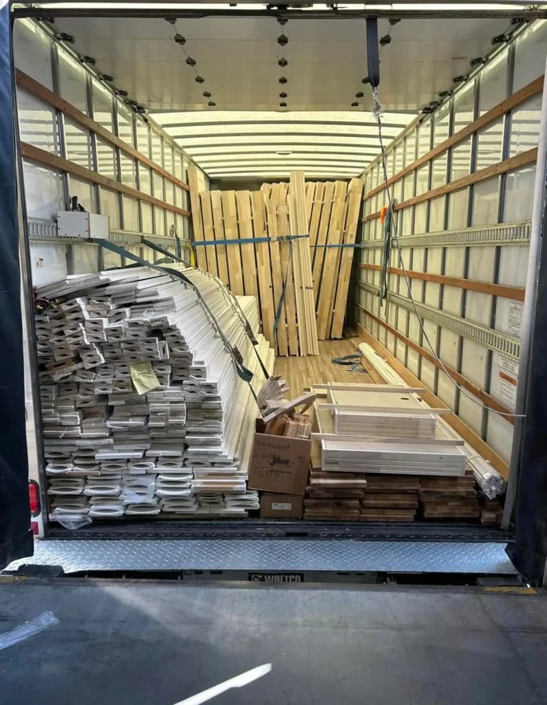 Millwork Trucking & Logistics | Cox Interior